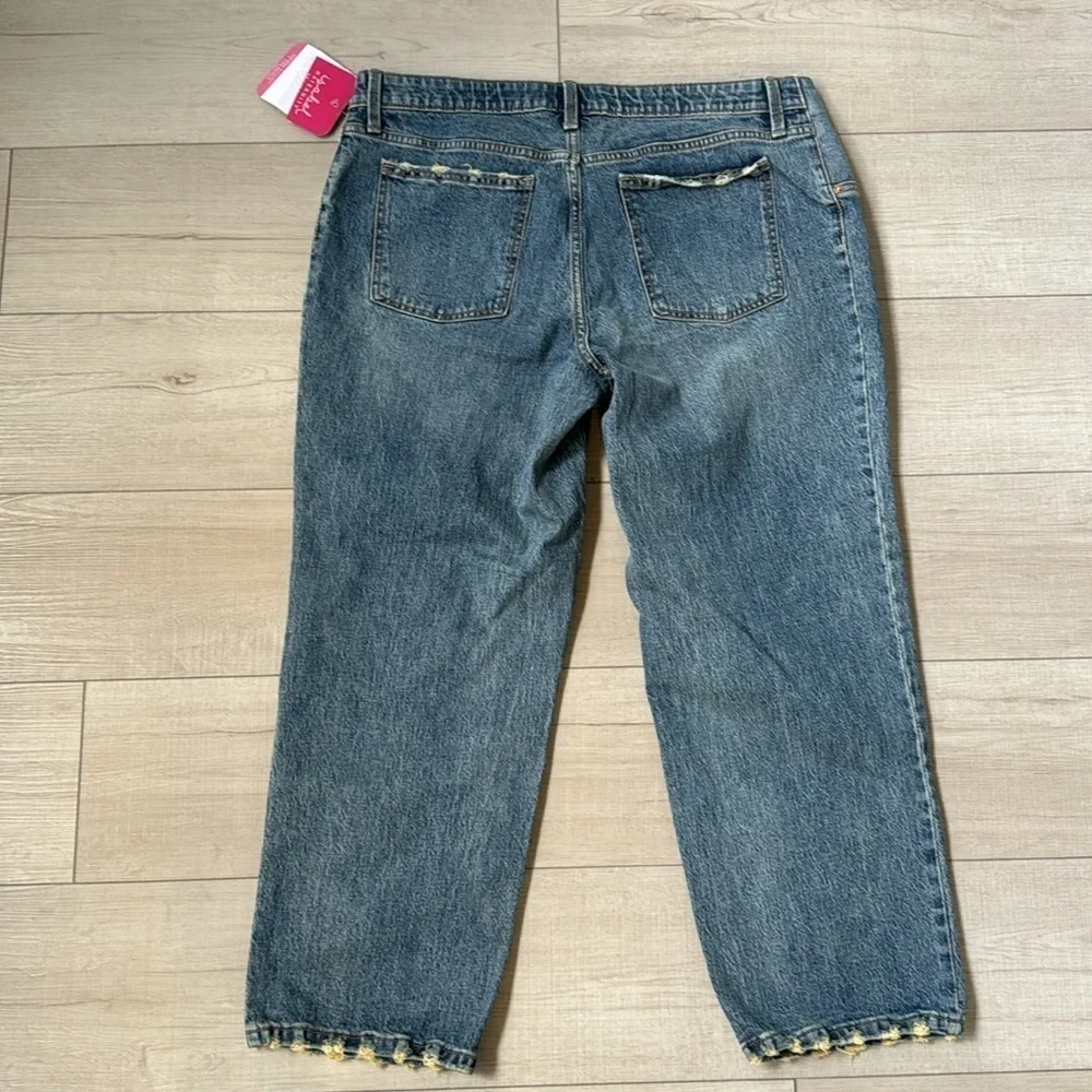 NWT Isabel Maternity vintage straight jeans